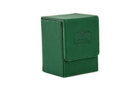 Flip Deck Case 80+ Standard Size XenoSkin Green Deck Box