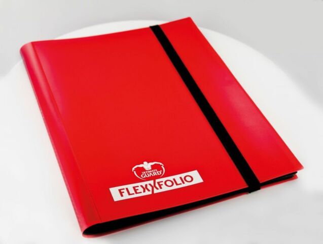 Red Ultimate Guard 9-Pocket FlexXfolio 