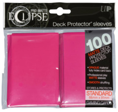 Deck Protector - Ultra Pro - Pro Matte Eclipse Sleeves - Hot Pink 100ct