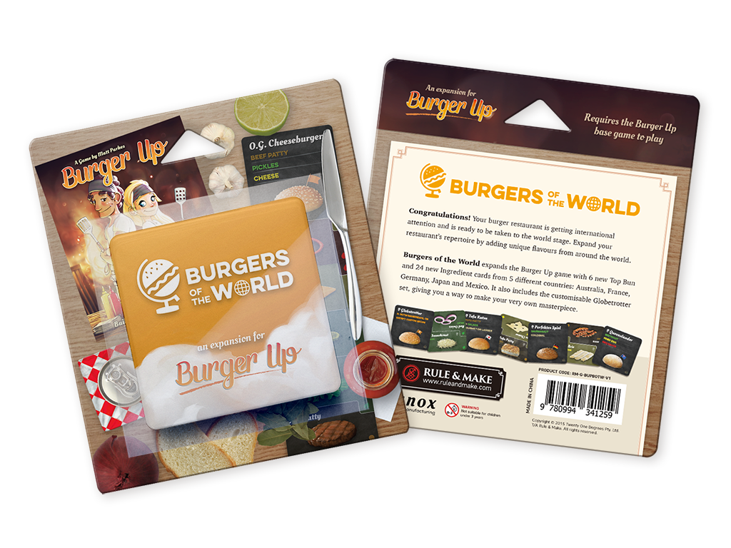 Burger Up: Burgers of the World Expansion