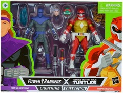 Power Rangers Lightning Collection Teenage Mutant Ninja Turtles Morphed Raphael Foot Soldier Tommy