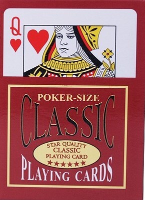 Poker-Size Classic Playing Cards