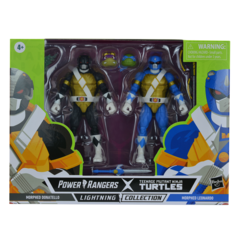 Power Rangers Lightning Collection Teenage Mutant Ninja Turtles Morphed Leonardo and Morphed Donatello