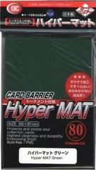 KMC Hyper Mat Green Sleeves (80)