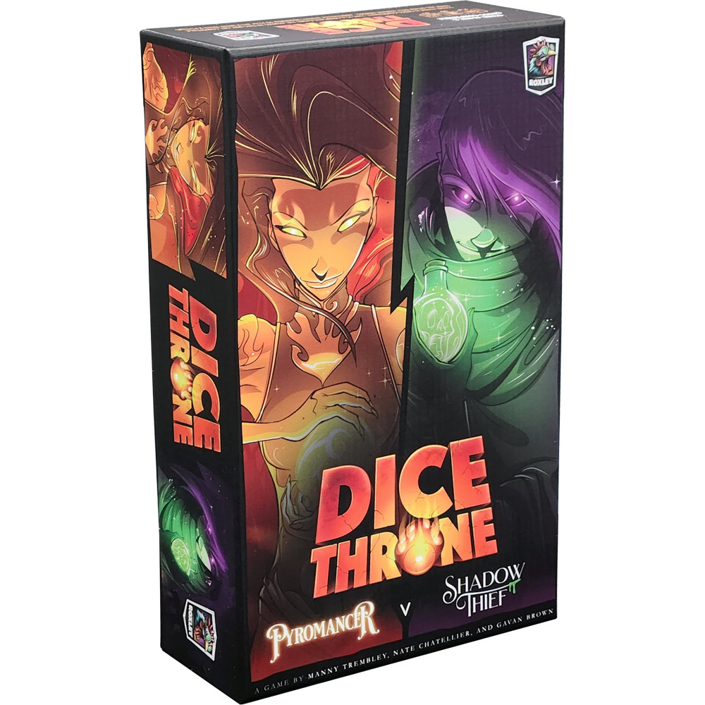 Dice Throne Season 1 Box 3: Pyromancer vs. Shadow Thief