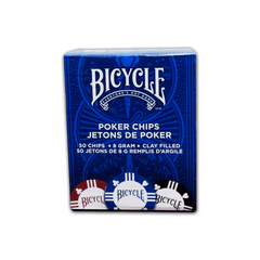Bicycle Poker Chips - Clay 50 ct
