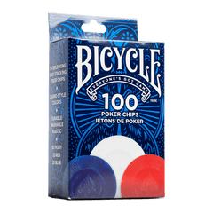 Bicycle Poker Chips - Plastic 100 count