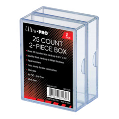 Ultra Pro 25 Count 2-piece box