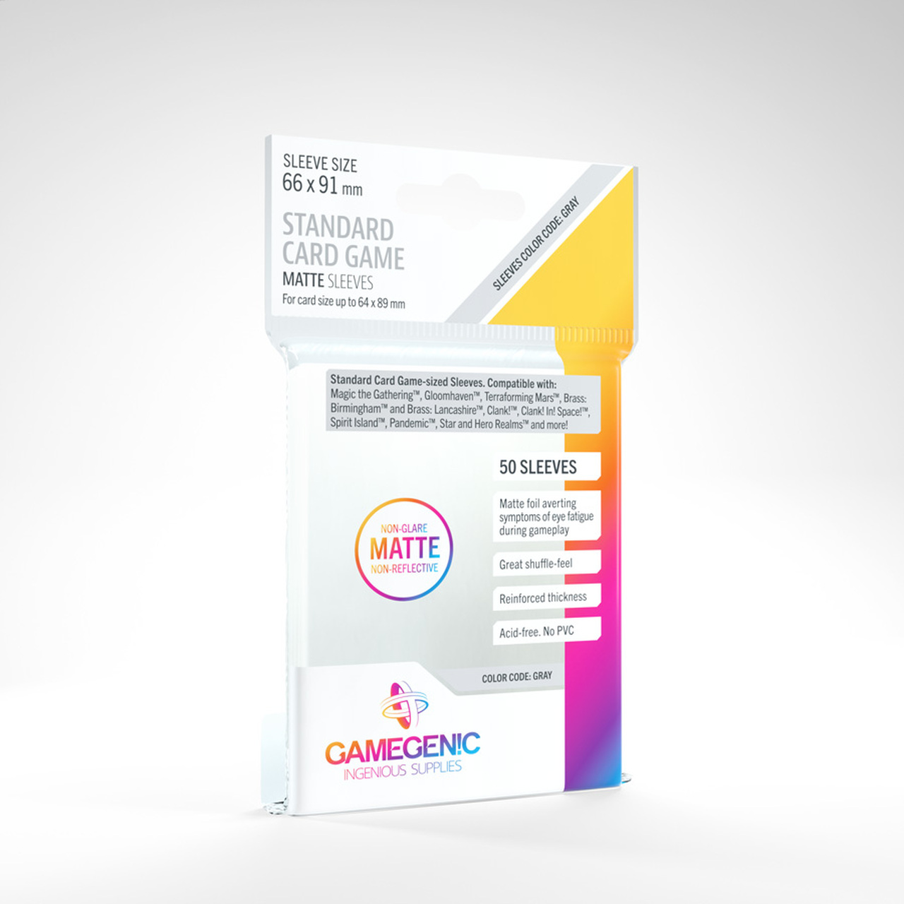 Gamegenic - Standard Card Game Matte Sleeves