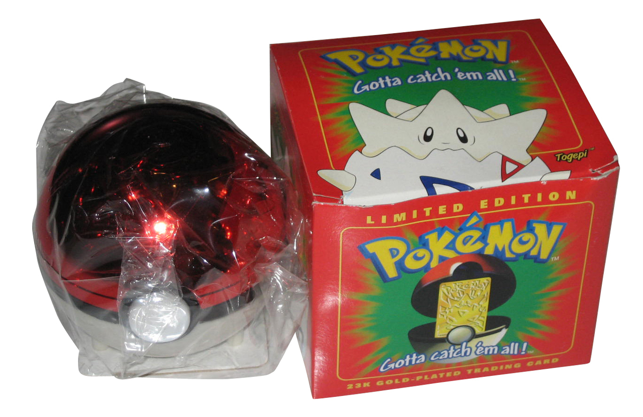 Pokemon Limited Edition 23K Gold Plated Togepi In Box