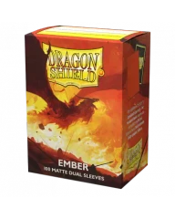 Dragon Shield Dual Matte Sleeves: Ember