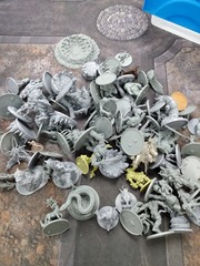 Assorted Board Game Miniatures: Monster Types - Large Sized