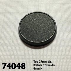 74048 - 32mm Round Gaming Base (10)