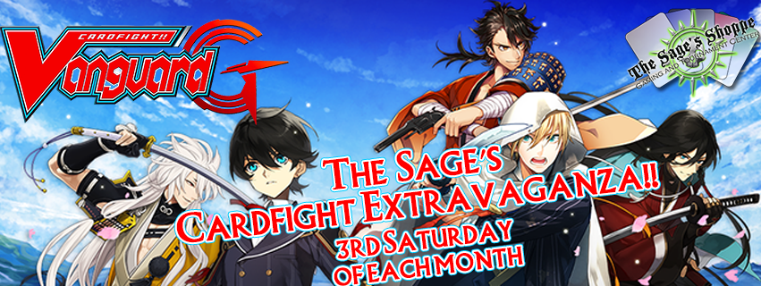 Cardfight Vanguard G: The Sage's Cardfight Extravaganza!! Third Saturday of Each Month