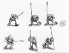 Ghost Miniatures: G03 Orc Spearmen (6)