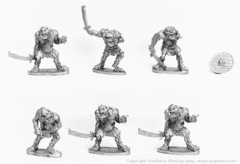 Ghost Miniatures: G01 Orc with Scimitar (6)