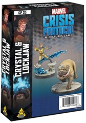 Marvel: Crisis Protocol Character Pack - Crystal & Lockjaw