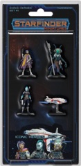Starfinder RPG Miniatures: Iconic Heroes Set #1
