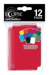 Eclipse Multi-Colored Card Dividers -12PK