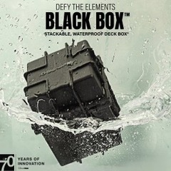 Ultra Pro 16100 Deck Box Black Box