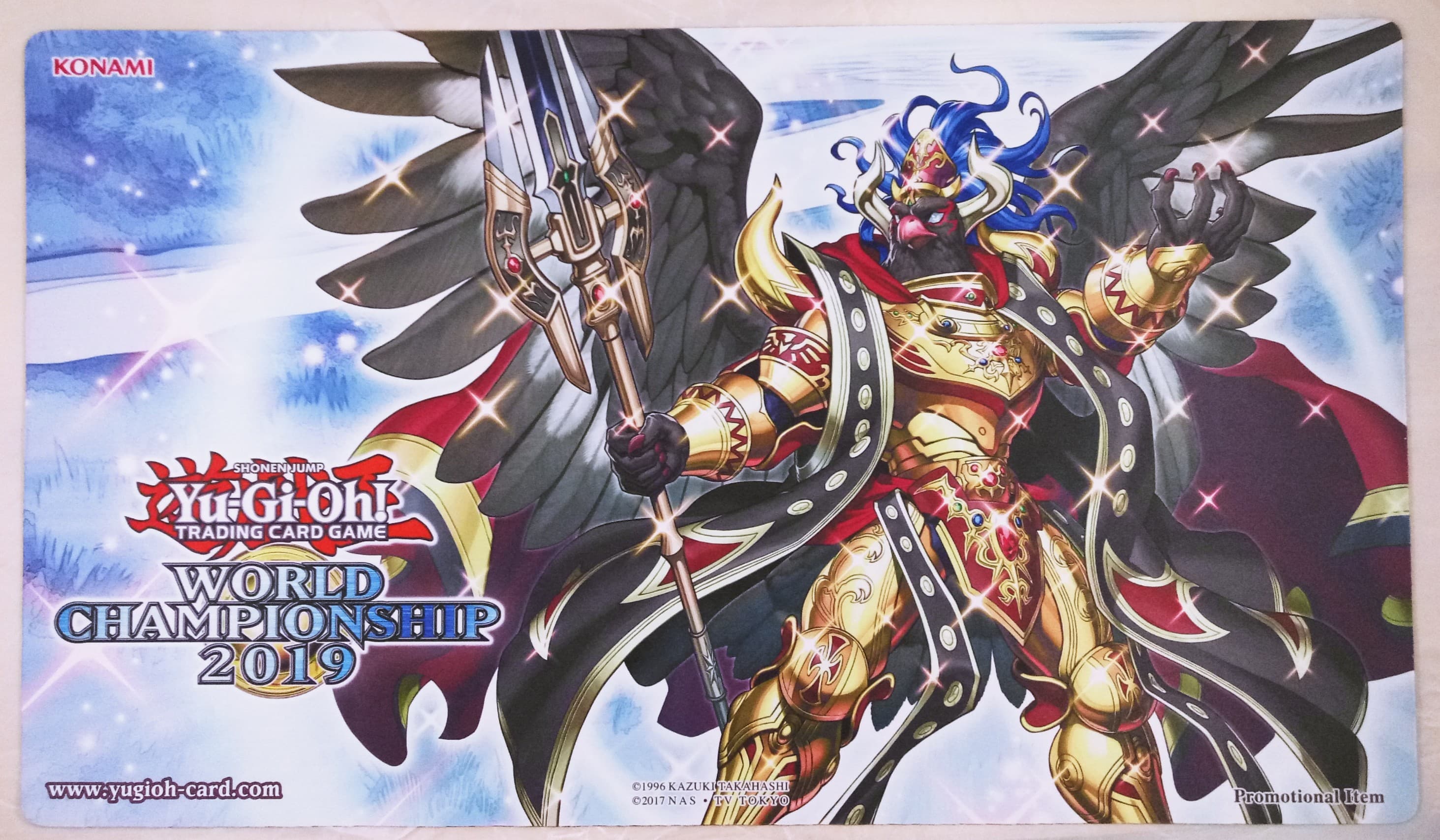 Yugioh World Championship 2019 Playmat Kaiser Eagle The Heaven S Mandate Supplies Playmats Rubber Playmats The Side Deck Gaming Cafe