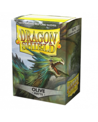 Dragon Shield Box of 100 in Matte Olive