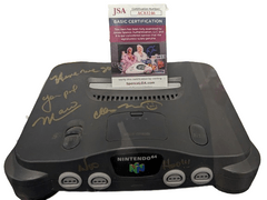 Nintendo 64 Signed By Charles Martinet (Mario Voice Actor) Authenticated