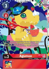 Agumon - BT1-010 (Tamer's Card Set 2 Floral Fun) - Release Special Booster