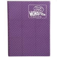 Monster Protectors 9 Pocket Holo Purple Binder
