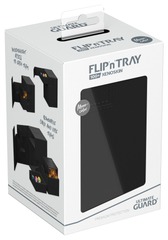 Ultimate Guard Twin Flip n Tray 100+ Monocolor Black