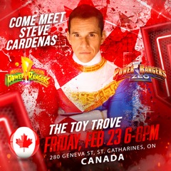 Steve Cardenas The Red Power Ranger Fan Signing February 23rd 6pm - (x1 Bring Your Own Item to be Signed + PHOTO) - Ticket