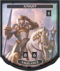 Relic Tokens: Relentless Collection - Knight (Vigilance) - Ultra Pro Tokens