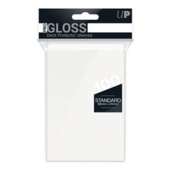 100ct Ultra Pro - Pro-Gloss White Standard