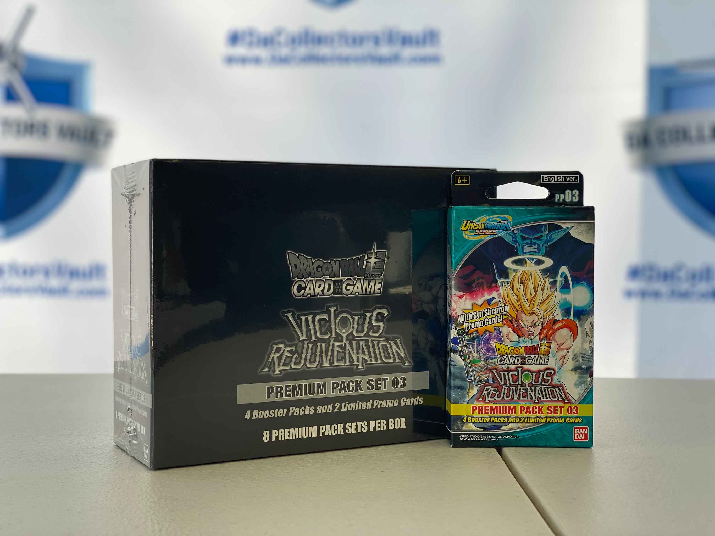 Dragon Ball Super - Vicious Rejuvenation Premium Pack Set 3 Display