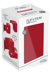 Ultimate Guard Twin Flip n Tray 100+ Monocolor Red