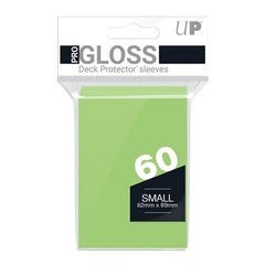 Ultra Pro - Pro-Gloss Lime Green 60ct Small