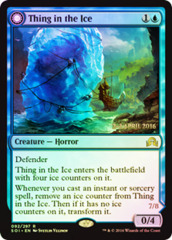 Thing in the Ice // Awoken Horror - Foil - Prerelease Promo