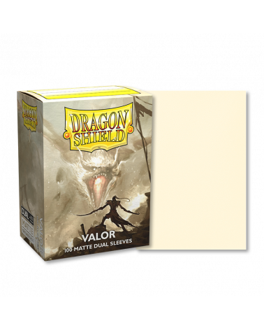 Dragon Shield Box of 100 in Matte Dual Valor