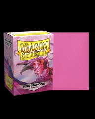 Dragon Shield Box of 100 in Matte Pink Diamond