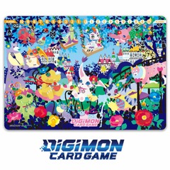 DIGIMON CARD GAME PLAYMAT MEMORIAL COLLECTION 01 floral fun