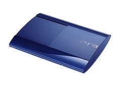 Playstation 3 Super Slim 250 GB Console Azurite Blue - No Controller