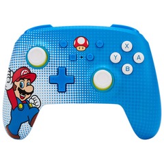 Mario Light Blue Enhanced Wired Controller PowerA