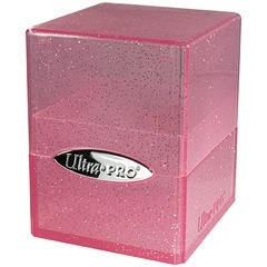 Ultra Pro - Satin Cube Glitter Pink