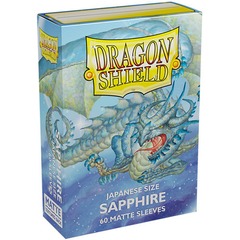 Dragon Shield - Matte - 60 Japanese Size - Sapphire