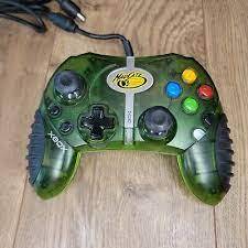 Original Xbox Accessory: MadCatz Wired Green Controller  #4526