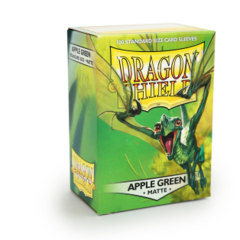 Dragon Shield Box of 100 in Matte Apple Green