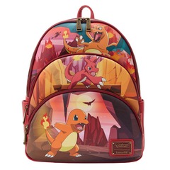 Loungefly Pokemon Charmander Evolutions Backpack