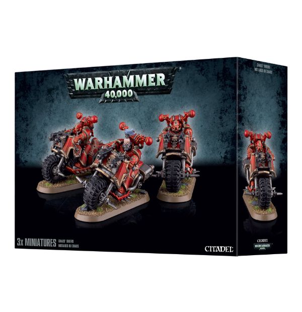 Chaos Space Marines Bikers 43-08