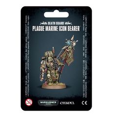 Death Guard Plague Marine Icon Bear 43-47