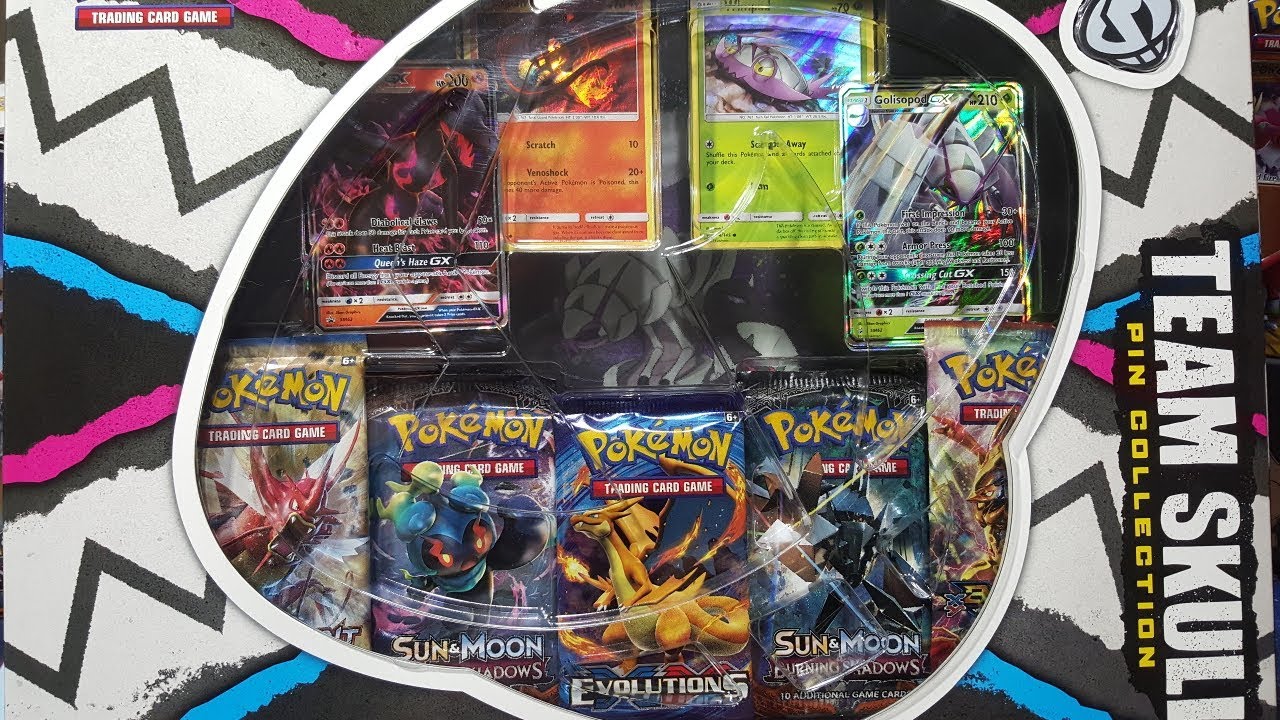Pokémon TCG Team Skull Pin Collection for sale online